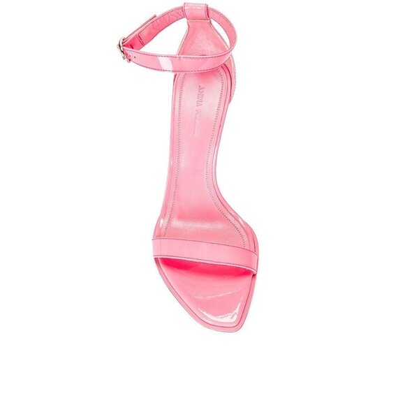 AMINA MUADDI Kim Patent Sandal in Bubble 37.5 New with Box Womens High Heels - Picture 3 of 13